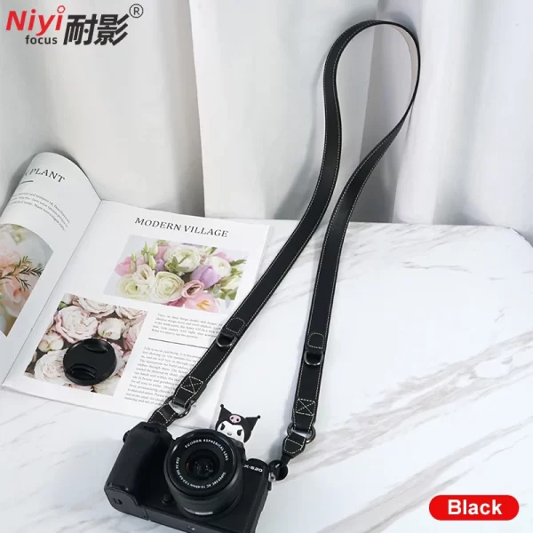 Camera Leather Shoulder Strap - Image 2
