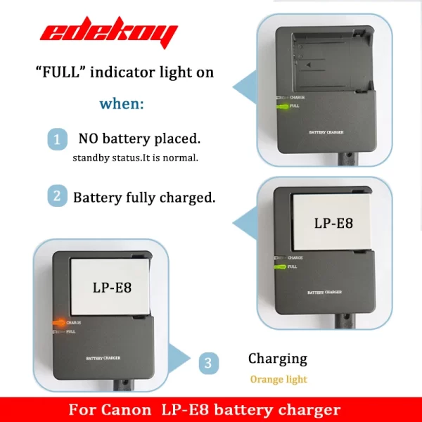 Camera LP-E8 Battery Charger - Image 4